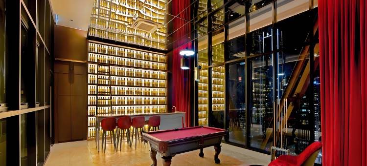 KLCC-Scarletz【中文礼遇⭐空中无边泳池⭐仅步行五分钟到双峰塔】(Scarletz Suites KLCC by Avery【Located in  City Centre+5 mins to Twin Towers+Rooftop Infinity pool】)图片