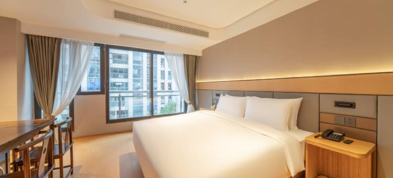 重庆文柏酒店公寓(两江幸福广场光电园店)图片