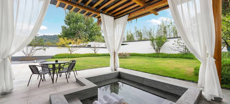 烟雨墅·万达美华汤泉·泳池·宠物亲子Villa度假别墅(灵峰山店)图片