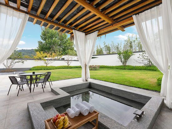 烟雨墅·万达美华汤泉·泳池·宠物亲子Villa度假别墅(灵峰山店)