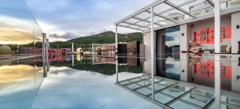 霞浦小皓东壁汉霖泳池海景民宿(三沙小皓滩涂店)图片