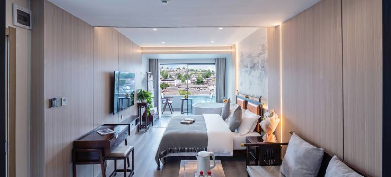 丽江颐景园观景客栈(丽江古城大水车店)图片