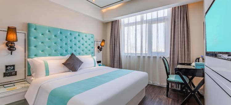 岸希酒店(石家庄中储广场市庄地铁站店)图片