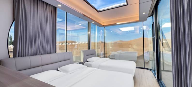 敦煌去野e族沙漠露营星空民宿(鸣沙山月牙泉景区店)图片