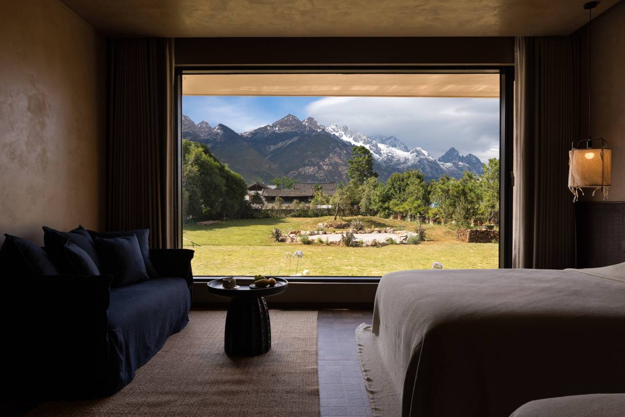 山屿邻·日照金山｜雪山全景野奢汤池度假Villa图片