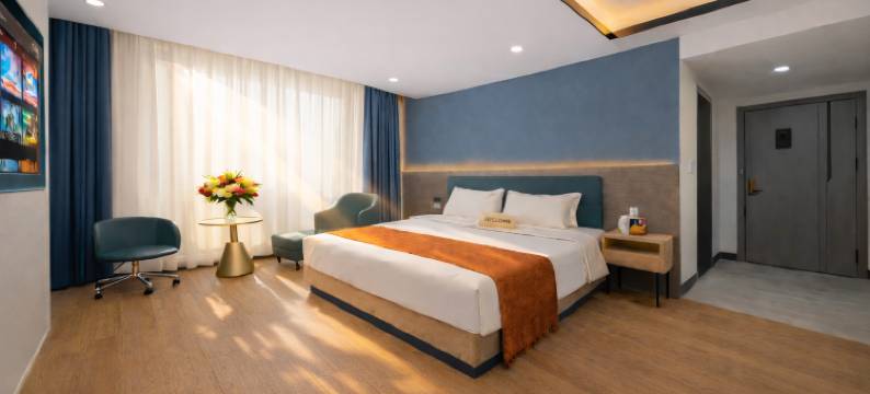 万洋轻奢公寓(平南中心广场客运中心店)图片