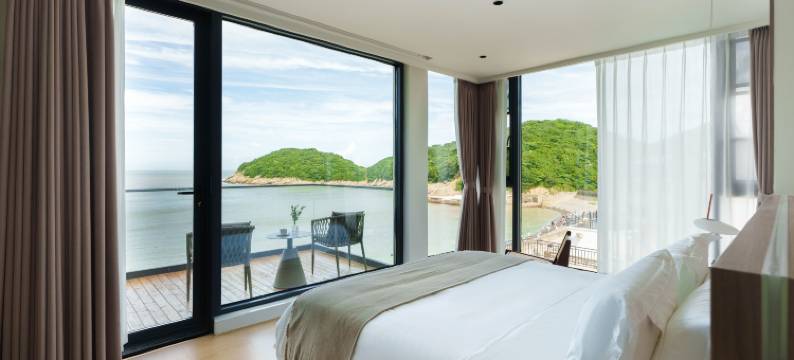 朱家尖东海福居·超一线海景泳池度假别墅(小乌石塘店)图片