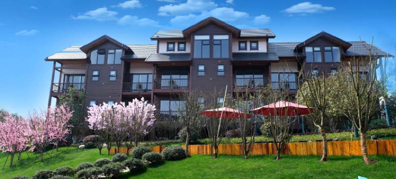 平江山水梧桐木屋轻奢民宿图片