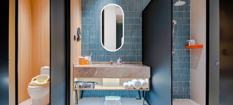 米奥米亲子酒店(青岛五四广场延安三路地铁站店)图片