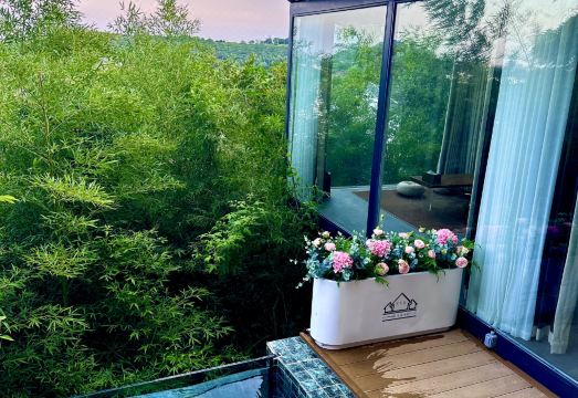 海盐隐马山居山景私泳度假民宿外景图