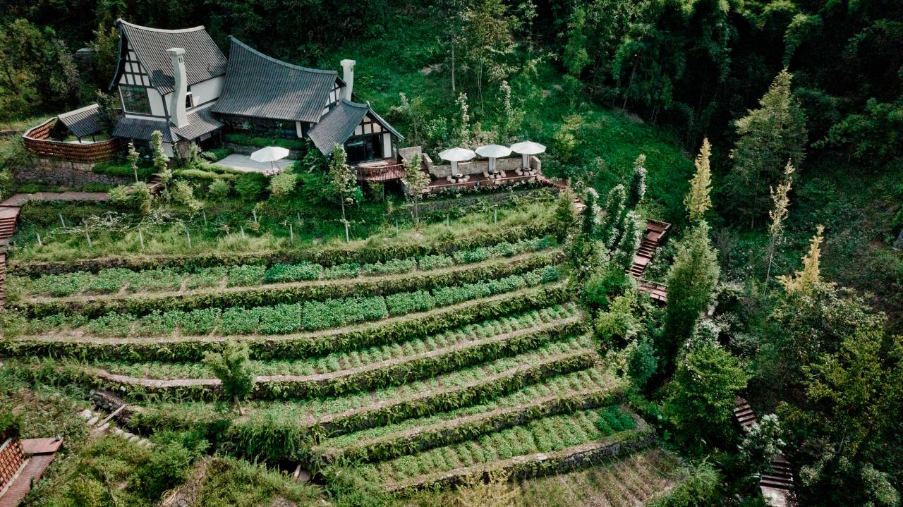雅安十里芳菲·野玫瑰温泉村落图片