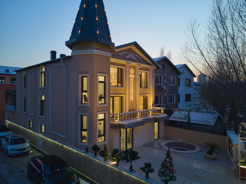 花筑·西柚度假民宿(哈尔滨冰雪大世界店)