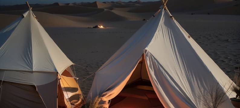 敦煌鸣沙野居沙漠露营星空宿集图片