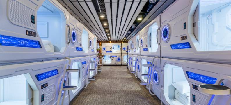 世纪青藤太空舱计时休息室(T3航站楼店)图片