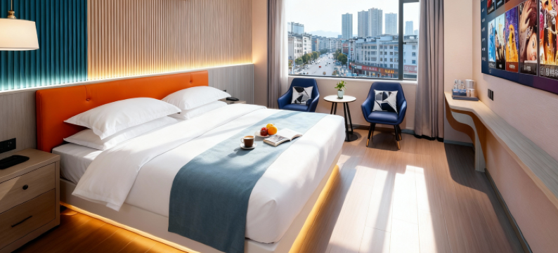 黔花之筑WheretheCityMeetstheStars德泉酒店(衡阳火车站店)图片