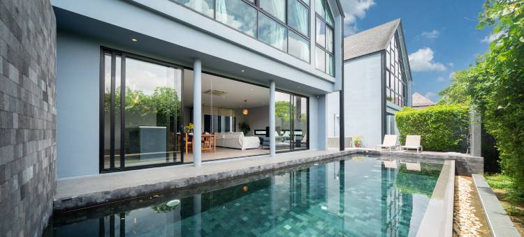 位于拉古纳地区帕萨克的3卧室设计师阁楼别墅度假胜地(Designer Loft 3BR Villa Retreat in Pasak, Laguna Area)图片