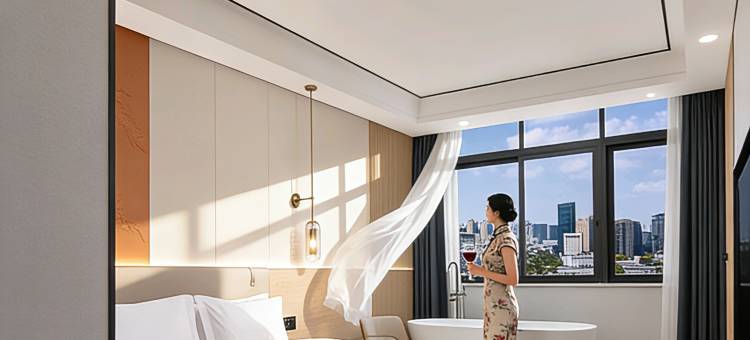 东莞•莳栖|智享SHI XI ZHIXIANG•HOTEL酒店(塘厦花园新街店)图片