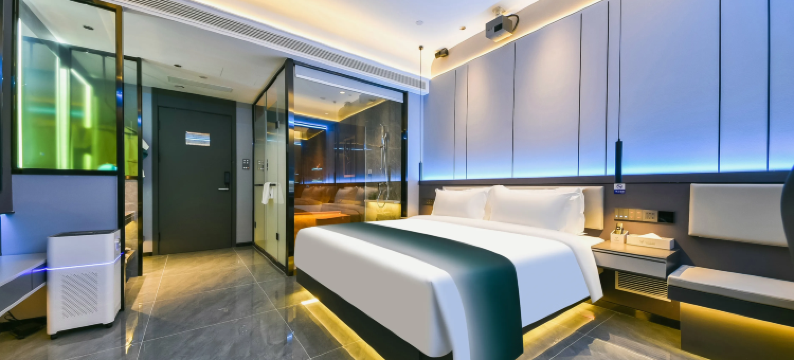 叶与晨电竞电影酒店(石家庄北国商城店)图片