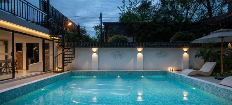 半夏·时光|密境花园温泉泳池度假Villa美宿图片