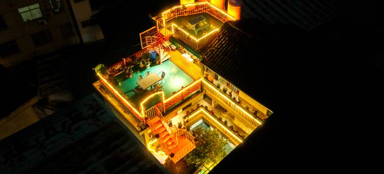 花筑·创承小屋·摄影打卡·露台观景·光影花园庭院(汀州古城店)图片