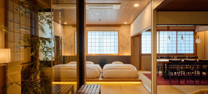 今昔莊 大阪  道顿堀   - 寄合 -(KONJAKUSO Osaka Dotonbori "YORIAI" Penthouse Stay)图片