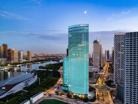 天津塘沽商业区滨海高铁站亚太酒店