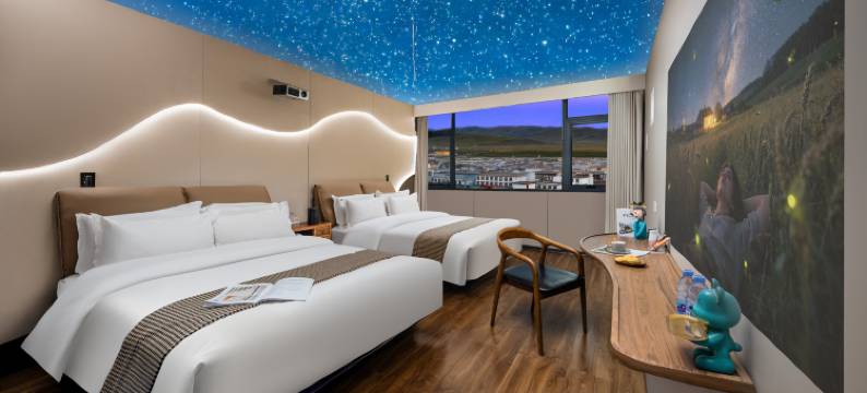 云上玥星空智控酒店(若尔盖人民政府店)图片