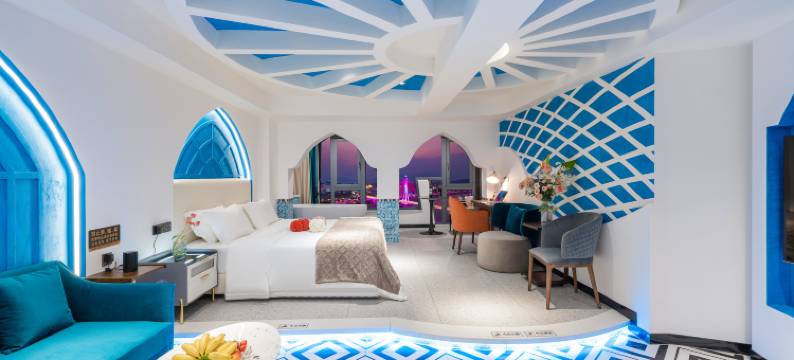 悦元橙江景酒店(西双版纳景洪告庄西双景星光夜市店)图片