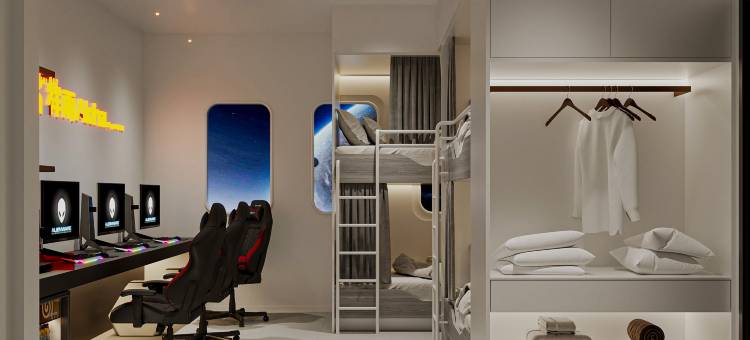 祥雨·ALOHA电竞艺术酒店(阜阳师范大学商厦时代广场店)图片