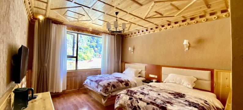 黑水古格彩林驿站图片