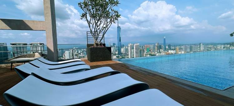 吉隆坡中央车站天空泳池套房民宿(Sky Pool Suites KL Sentral 4 pax Kuala Lumpur 118, The Riveria City, KL Sentral)图片