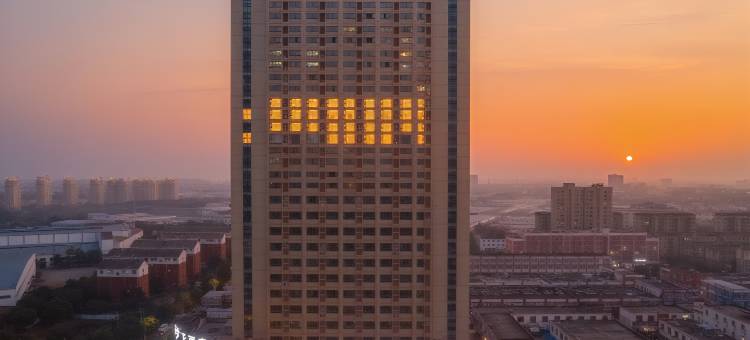 梦飞丨Night View高空城市夜景酒店(芜湖湾沚新芜经济开发区店)图片