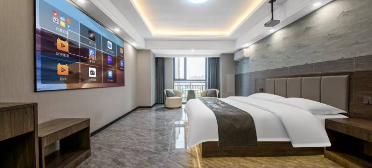 玖时·影音酒店(石家庄裕华万达火车头步行街店)图片