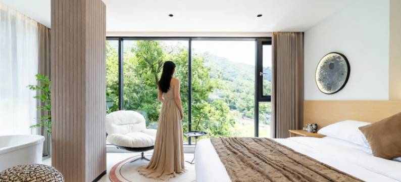 云栖柠檬·环山观景·漂流溯溪·亲子水畔小苑(月亮湾风景区店)图片