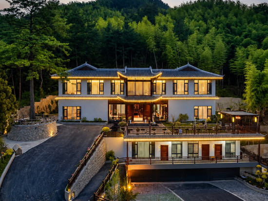 一枕春山 Pure Soul｜枕山栖水・徽韵庭院轻奢美宿(天柱山景区店)