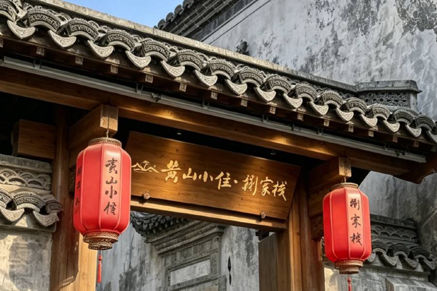 黃山小住捌家棧旅居民宿(屯溪老街店)