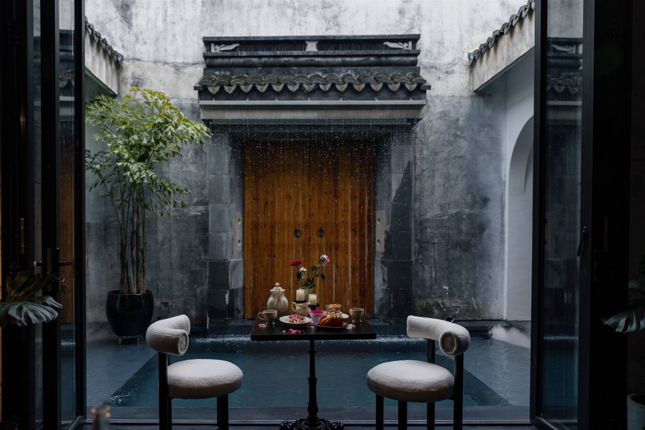 江南赋园林私汤设计师民宿(南浔古镇店)图片