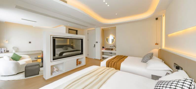 朱家尖林厘·居里泳池民宿(普陀山机场蜈蚣峙码头店)图片