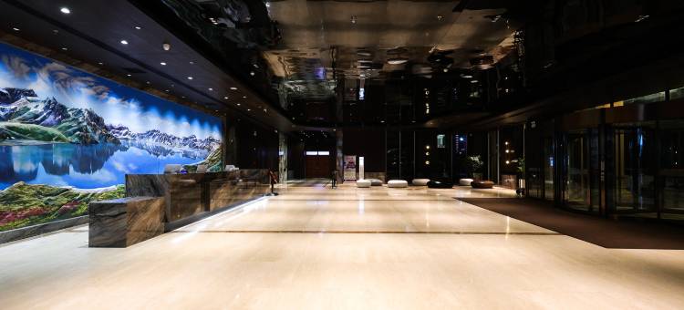 长白松智慧酒店(延吉延边大学网红墙东方水上市场店)图片