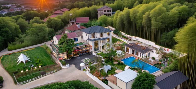 安吉钱山·栖舍Motorcycle山野露营亲子度假美宿图片