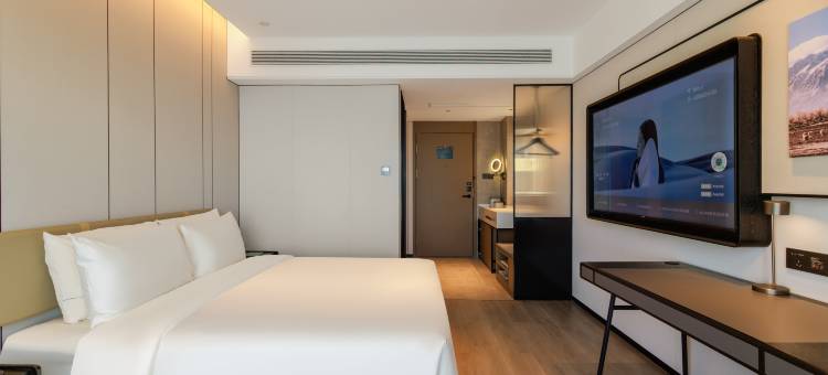 石河子步行街西环路亚朵酒店图片