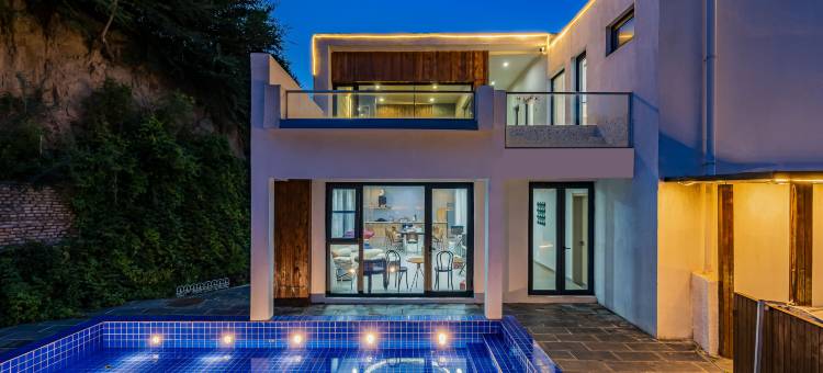 花筑·乌托邦·露天泳池度假院落集群居(北京八达岭店)图片