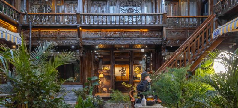 寻见·和路居丨东方美学设计师丨观景庭院式民宿(丽江古城木府店)图片