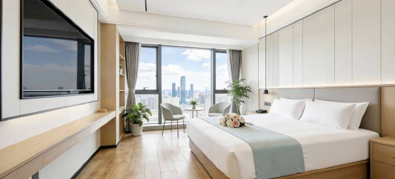 臻悦·IMAX影院设计城景酒店(常德武陵阁步行街市一人民医院店)图片