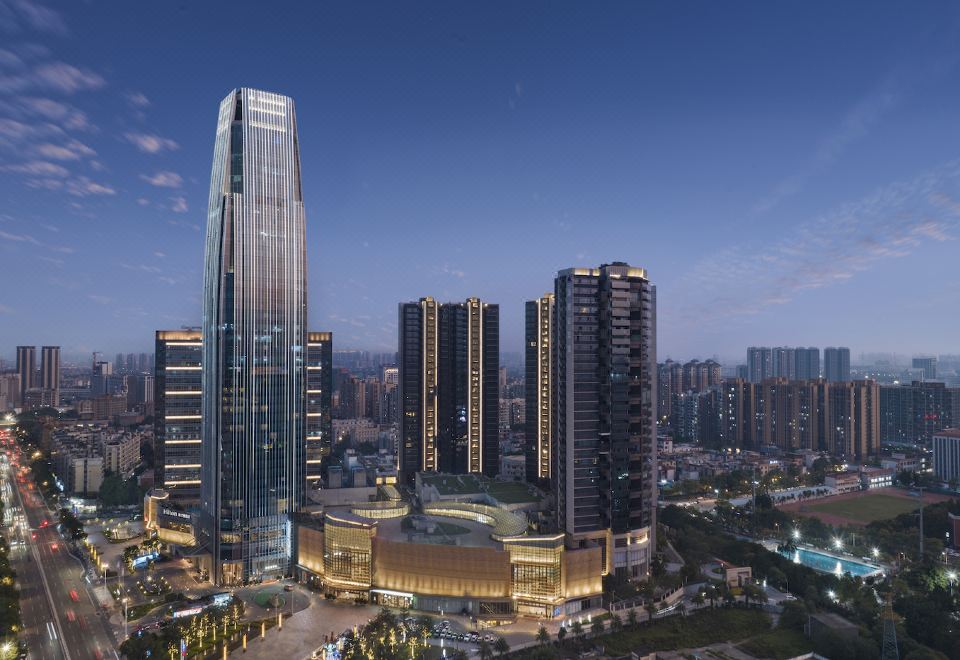 佛山顺德海骏达希尔顿酒店外景图