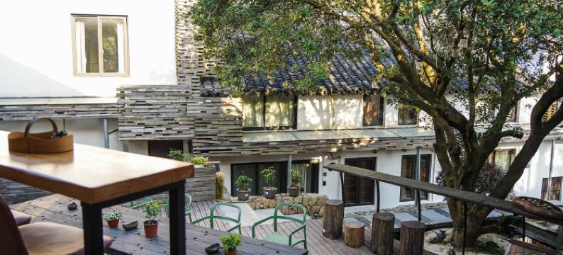 七月隐厍·山海湖全景度假美墅(海盐南北湖风景区店)图片