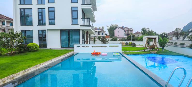 逸度Aerobic·生态氧吧庭院轰趴泳池休闲度假美宿(长兴江南红村店)图片