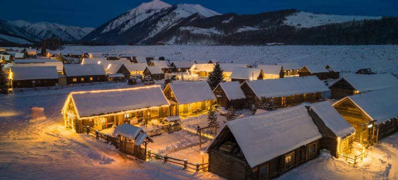 禾木·一号站·一舍Cabin度假民宿(禾木风景区店)图片