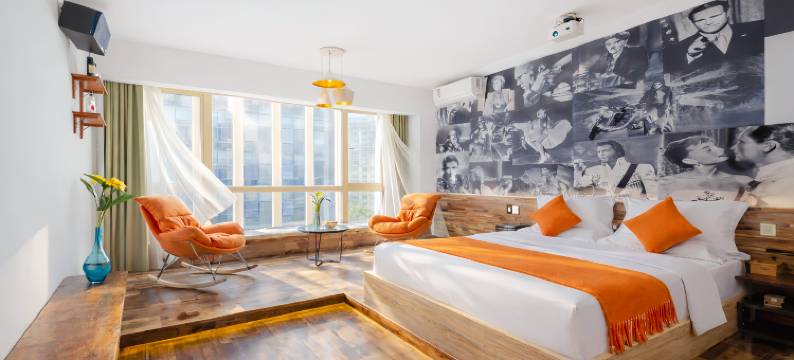 GY stay摩天1号艺术影音观景酒店(花果园购物中心白宫双子塔店)图片