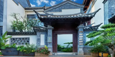 見水·庭院花園丨Millennial Ancient City度假民宿